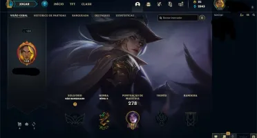 CONTA LOL SEM ELO - OURO 1 ULTIMA SEASON MMR ALTO