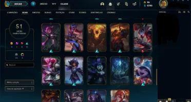 CONTA LOL SEM ELO - OURO 1 ULTIMA SEASON MMR ALTO