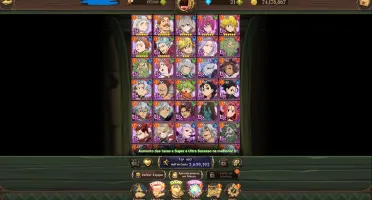 Conta 7Ds Grand Cross - Colab Gachiakuta Completa