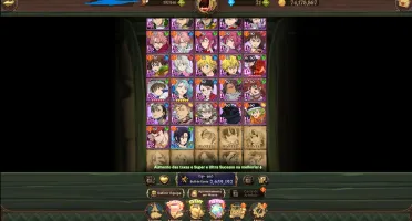 Conta 7Ds Grand Cross - Colab Gachiakuta Completa