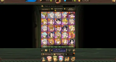 Conta 7Ds Grand Cross - Colab Gachiakuta Completa