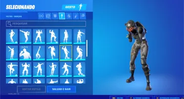 Conta Fortnite 87 skins+ Cavaleiro Negro