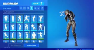 Conta Fortnite 87 skins+ Cavaleiro Negro