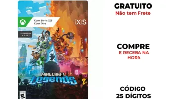 Minecraft Legends XBOX one e Séries S/X