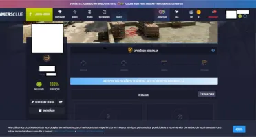 Conta csgo prime xerife lv 15 gc