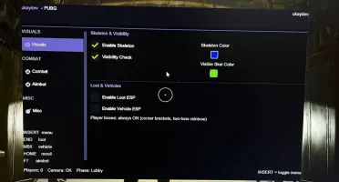 PUBG Cheat Hack - Esp, Aim, No-Recoil, loot item ++