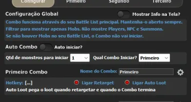 Tibia 13+ Macro -Rubinot -Arcana -Hades -Feruot PERMANENTE!