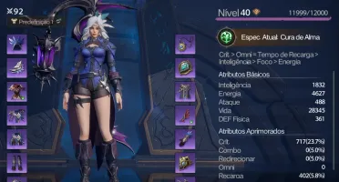 Vendo conta tarisland lvl 40 full
