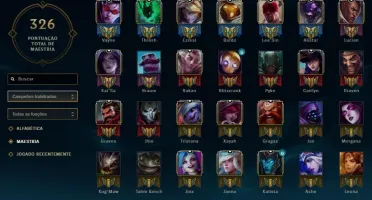 Conta League Of Legends 124 Skins, 120 Campeoes,Gold IV Flex