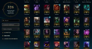 Conta League Of Legends 124 Skins, 120 Campeoes,Gold IV Flex