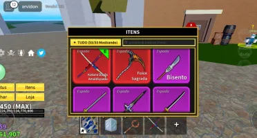 Conta de roblox blox fruts