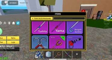 Conta de roblox blox fruts