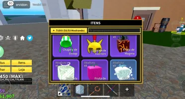 Conta de roblox blox fruts