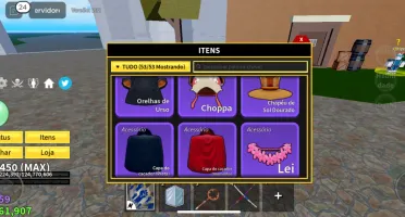 Conta de roblox blox fruts