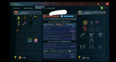 Conta runescape Max level