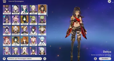 Vendo Conta Genshin COM ARATAKI ITTO, XIAO, TARTAGLIA, ETC.