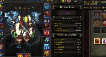 Shaman full PVP com MOG elite na Bag