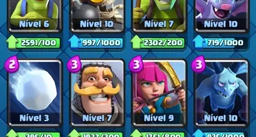 Conta Clash Royale Arena 11