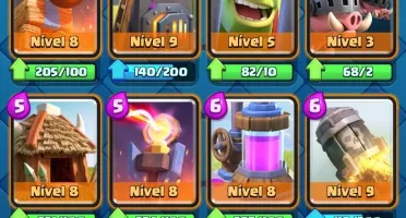 Conta Clash Royale Arena 11