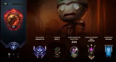 CONTA LOL DIAMOND