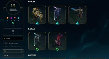 CONTA LOL DIAMOND