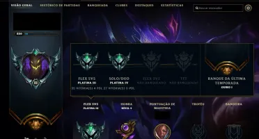 CONTA LOL QUASE FALTANDO 14 CAMPEÕES GOLD 1 58 SKINS