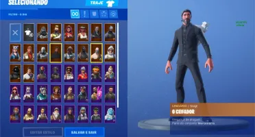 CONTA FORTNITE FULL SKIN SEASON 3 A SEASON 7