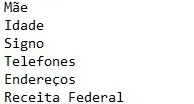 CONSULTA DE DADOS PESSOAIS - CPF, NOME, TELEFONE E ETC