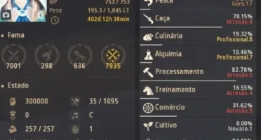 Conta Black Desert End Game