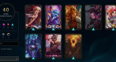 ✅Conta Riot Ouro com 2 skins prestigio LOL + armas Valorant✅