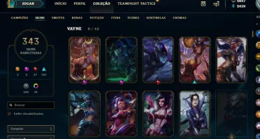 Vendo Conta Borda Platina League of Legends