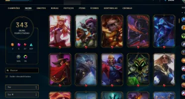Vendo Conta Borda Platina League of Legends