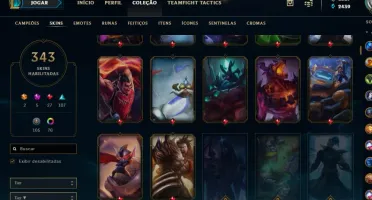 Vendo Conta Borda Platina League of Legends