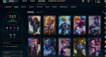 Vendo Conta Borda Platina League of Legends