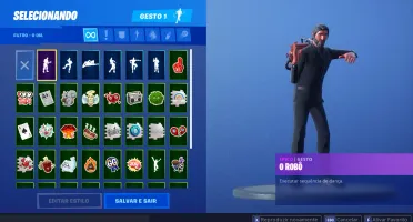Conta De Fortnite Com 1800vbucks e mais.