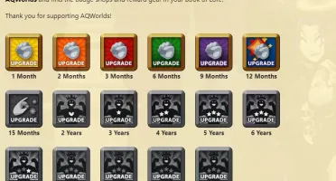 Vendo conta AQW antiga