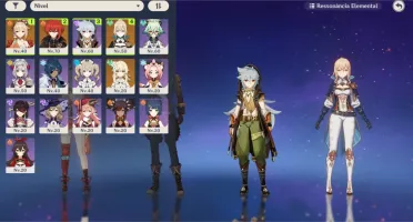 🔥Yoimiya + Diluc + Jean 🔥AR40🔥 48 Resinas Frágeis 🔥
