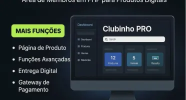 CLUBINHO PRO - Área de membros em PHP para produtos digitais