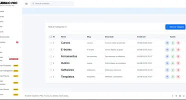 CLUBINHO PRO - Área de membros em PHP para produtos digitais