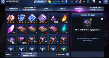 Conta Marvel future Fight