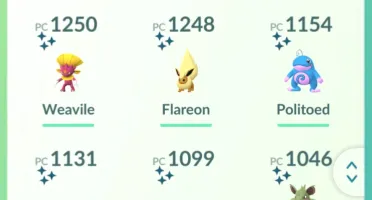 Conta Pokémon GO nivel 54 (muitos shiny)