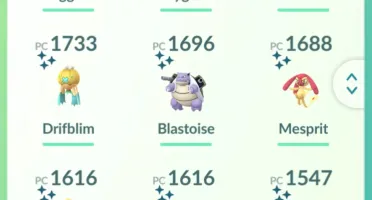 Conta Pokémon GO nivel 54 (muitos shiny)