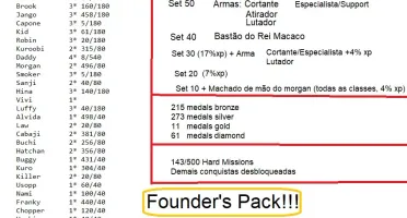Vendo ACC GLA com pacote de fundador.
