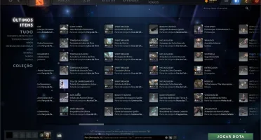 Conta dota 2 com 6,5k de MMR rank 800 com varios itens