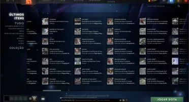 Conta dota 2 com 6,5k de MMR rank 800 com varios itens