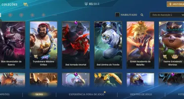 Wild rift conta grão mestre