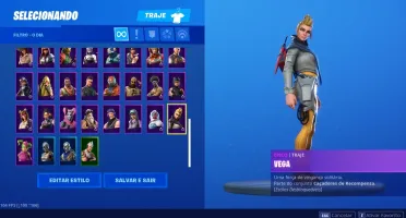 Conta Fortnite todas as temporadas!