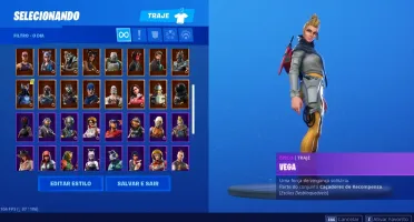 Conta Fortnite todas as temporadas!