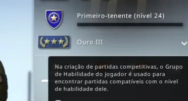 Conta Steam 16 anos Prime cs go 1700 hrs