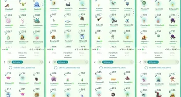 Pokémon Go LVL 70 | 18 Shundos | 200 Shinys |